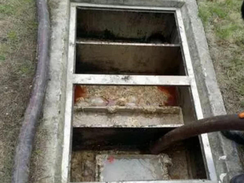 甘泉隔油池清理
