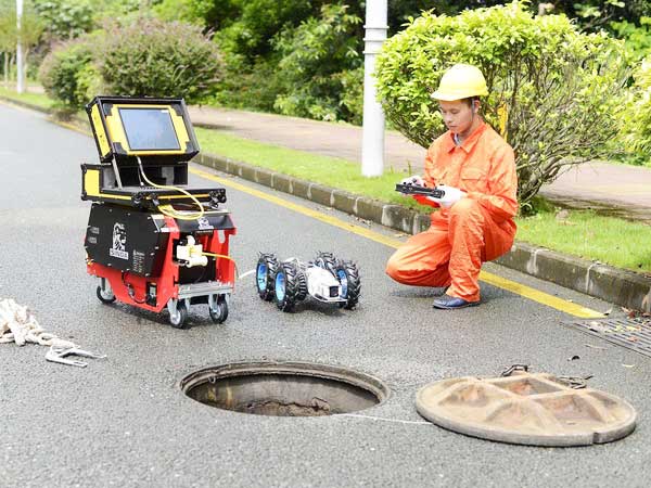 甘泉管道机器人检测