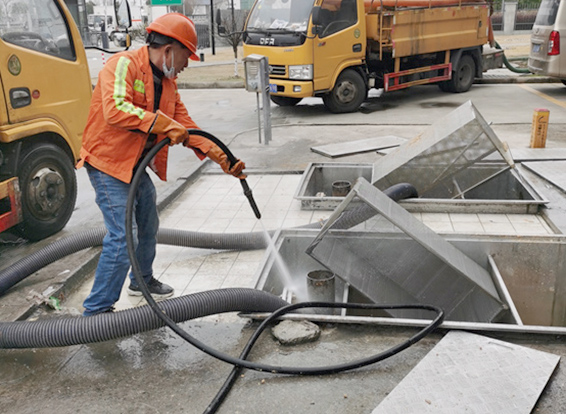 甘泉隔油池清理