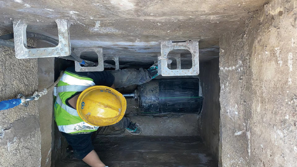 甘泉HDPE短管内衬法